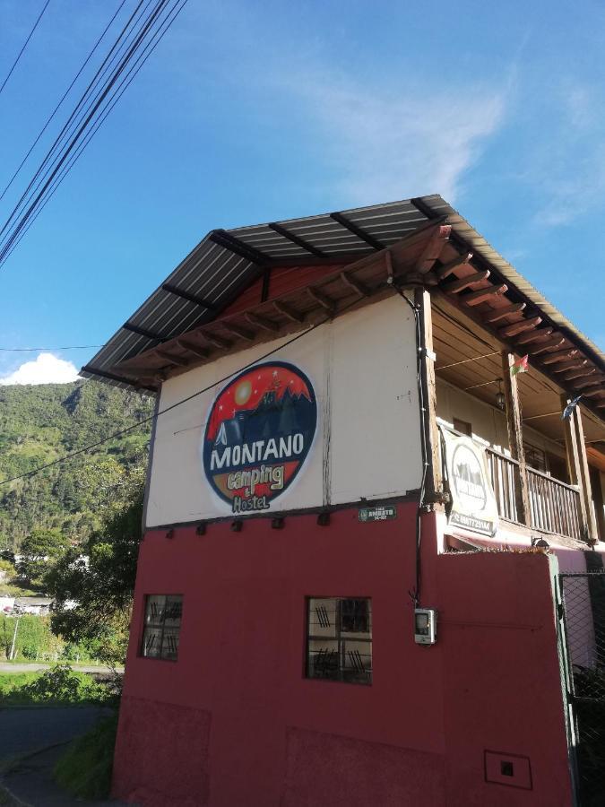 Montano Camping & Hostel Baños Exterior foto
